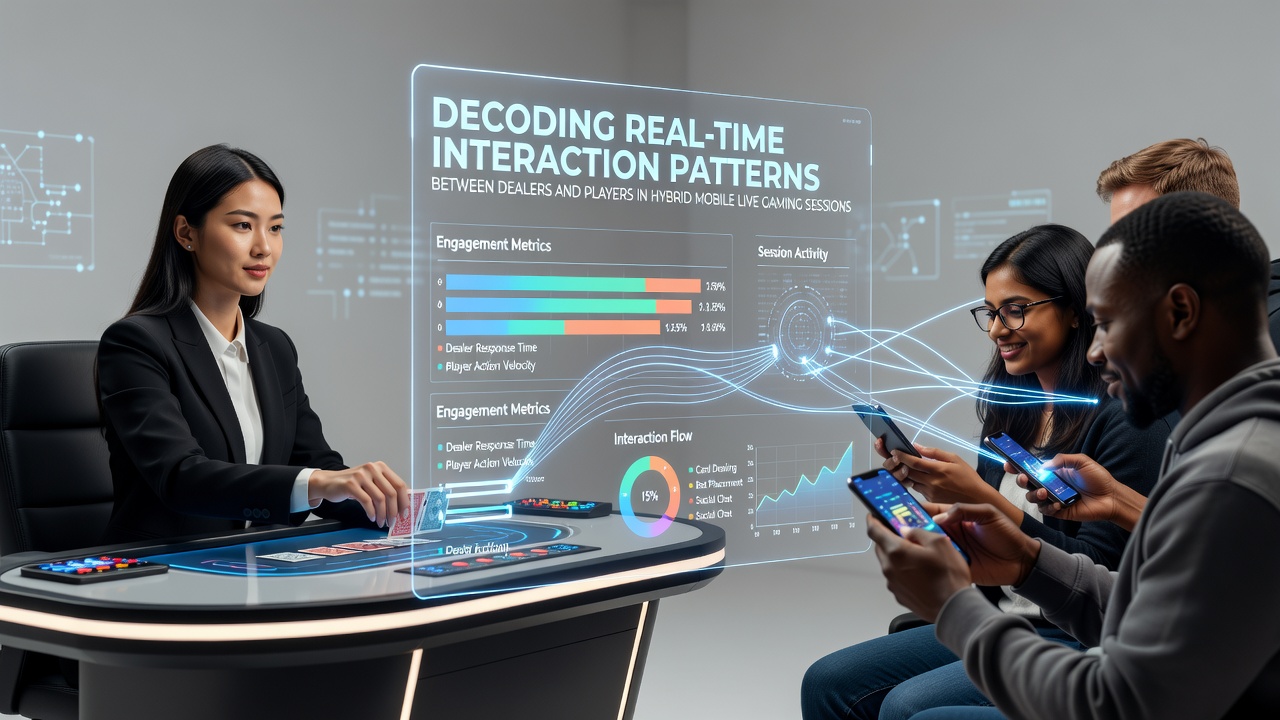 Analyse von Interaktionsdaten zwischen Dealern und mobilen Spielern in Live-Sessions